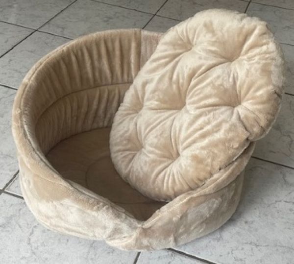 Mikrofaser Bettchen- Spar Luxus mit Kissen Gr. 2 honig